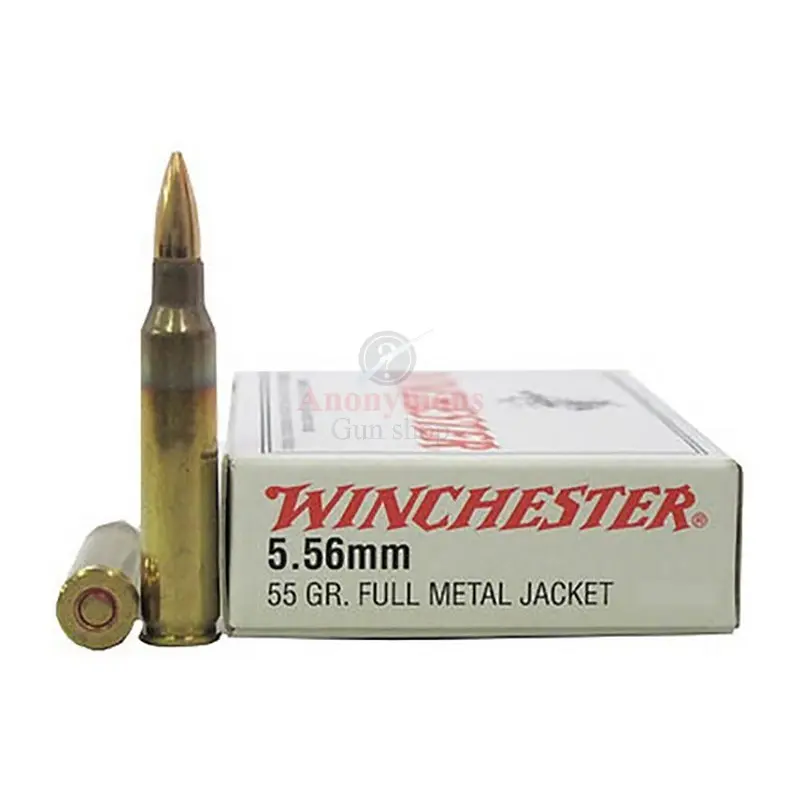 Winchester Active Duty MHS Ammunition 9mm M1152 115 Grain Full Metal Jacket Flat Nose - Image 3